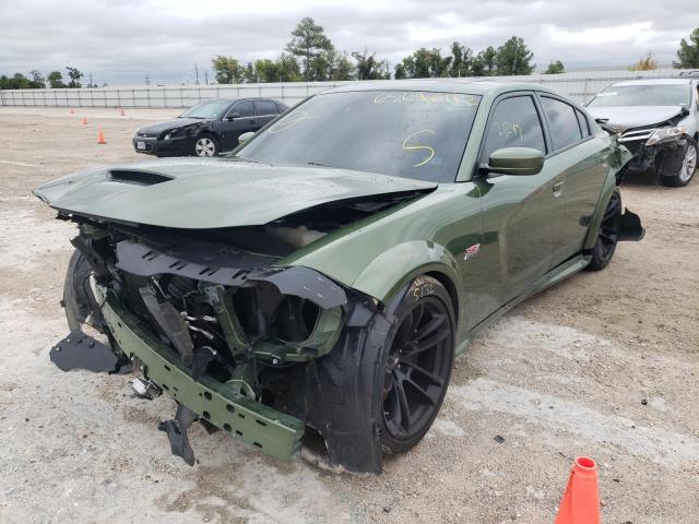 2021 DODGE CHARGER SCAT PACK VIN: 2C3CDXGJ8MH588101