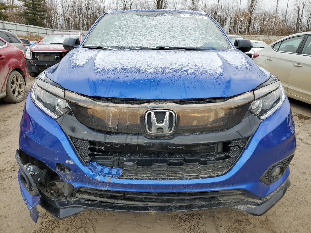 2022 HONDA HR-V SPORT VIN:3CZRU6H16NM709803