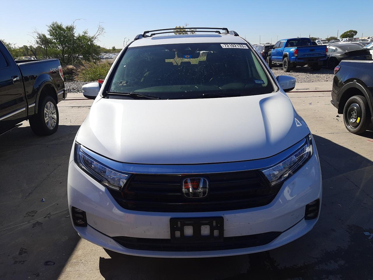 2022 HONDA ODYSSEY ELITE VIN:5FNRL6H92NB049228