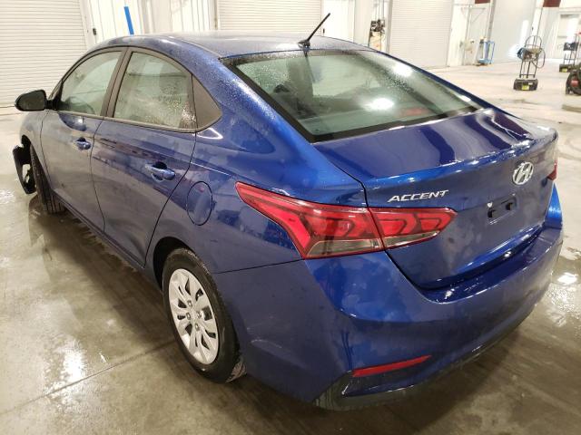 2021 HYUNDAI ACCENT SE VIN: 3KPC24A68ME145155