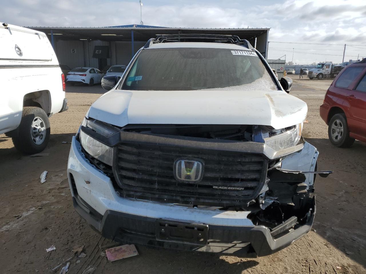 2022 HONDA RIDGELINE BLACK EDITION VIN:5FPYK3F88NB007466