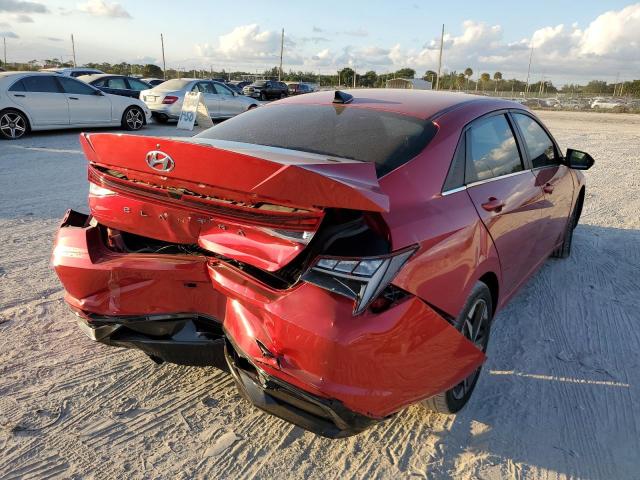 2021 HYUNDAI ELANTRA SEL VIN: 5NPLN4AG8MH037596