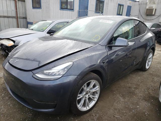 2021 TESLA MODEL Y VIN: 5YJYGDEE7MF274037