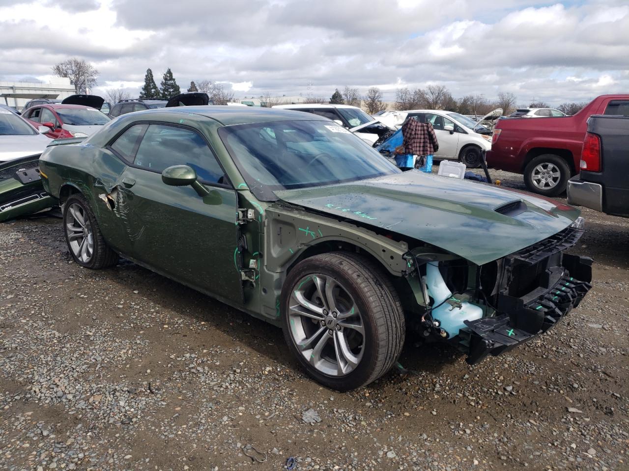 2022 DODGE CHALLENGER GT VIN:2C3CDZJG7NH223242