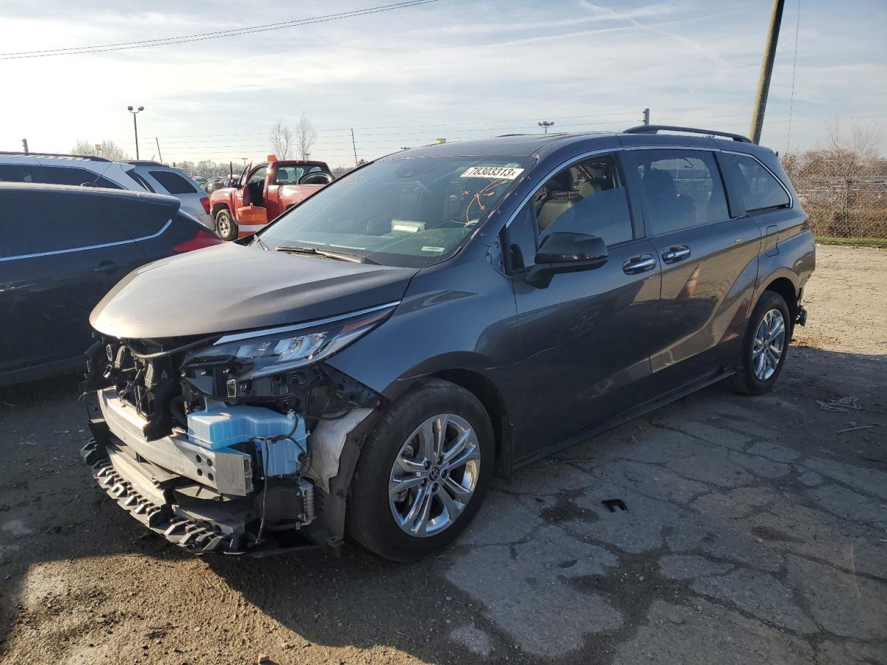 2022 TOYOTA SIENNA XSE VIN:5TDXSKFC4NS070725