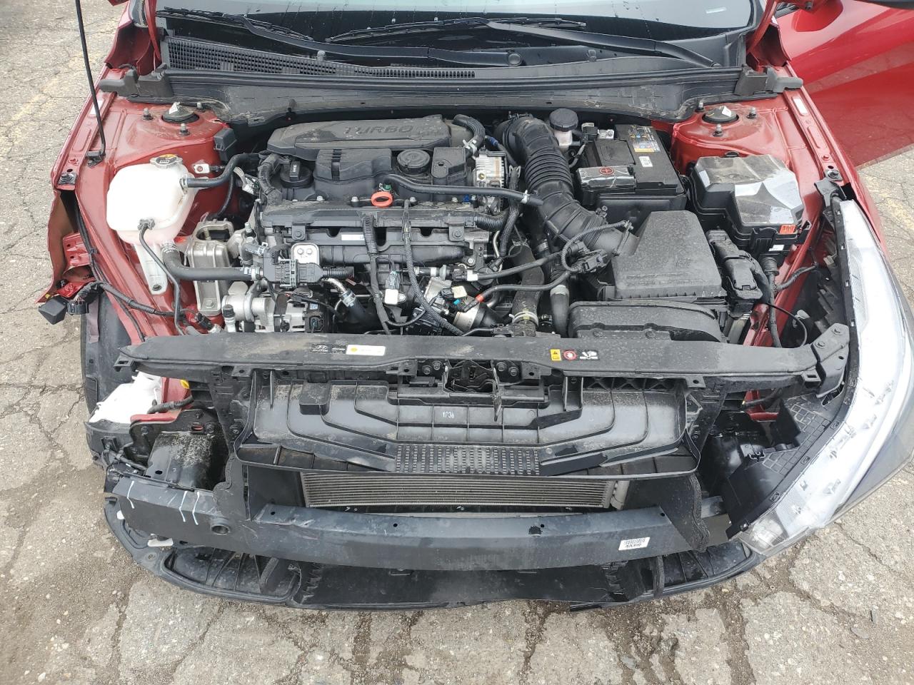 2022 HYUNDAI ELANTRA N LINE VIN:KMHLR4AFXNU359820