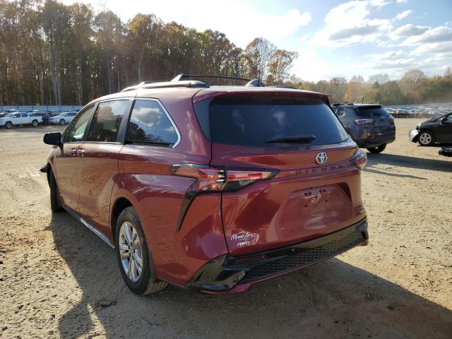 2021 TOYOTA SIENNA XSE VIN: 5TDDSKFCXMS036502