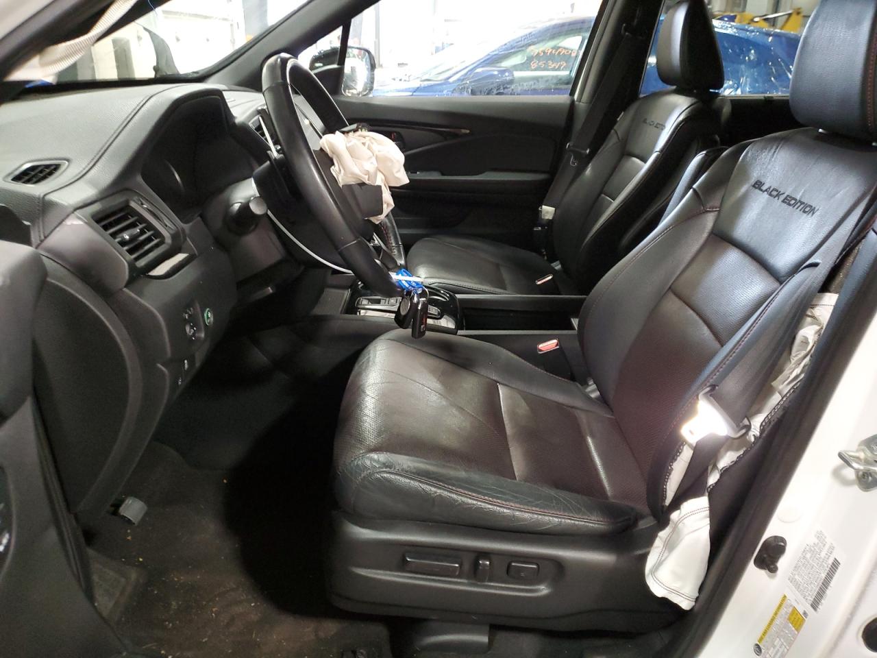 2022 HONDA PILOT BLACK VIN:5FNYF6H76NB024401