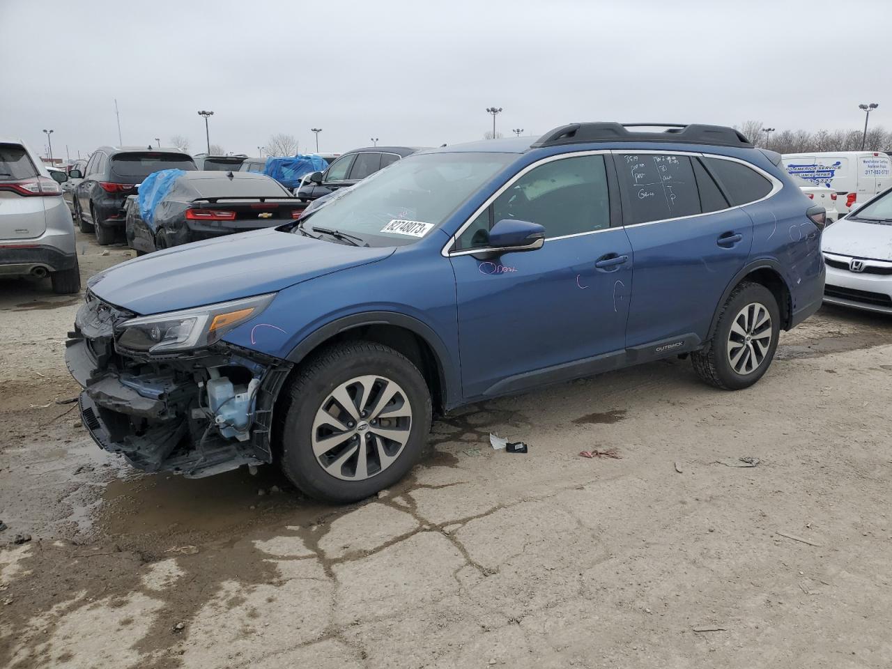 2022 SUBARU OUTBACK PREMIUM VIN:4S4BTADC9N3196421