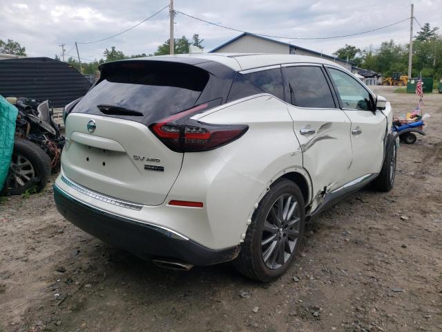 2021 NISSAN MURANO SV VIN: 5N1AZ2***********