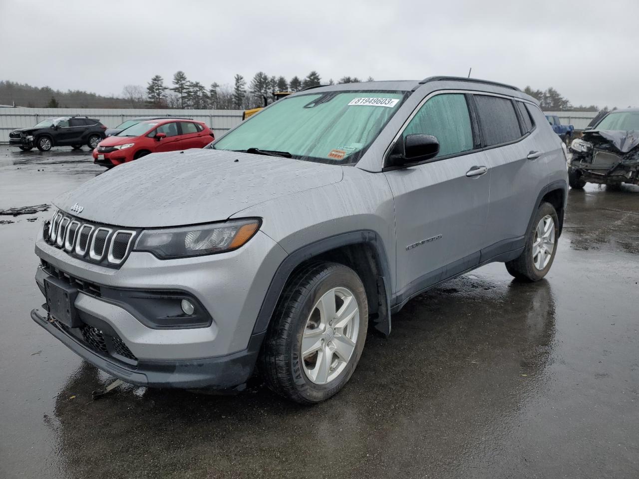 2022 JEEP COMPASS LATITUDE VIN:3C4NJDBB6NT113616