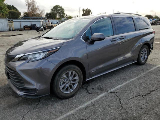 2021 TOYOTA SIENNA LE VIN: 5TDBRKEC6MS012444