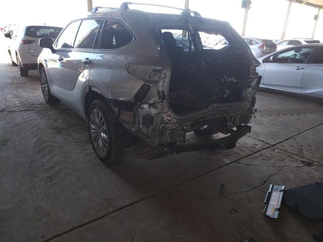 2021 TOYOTA HIGHLANDER HYBRID PLATINUM VIN: 5TDFARAHXMS010652