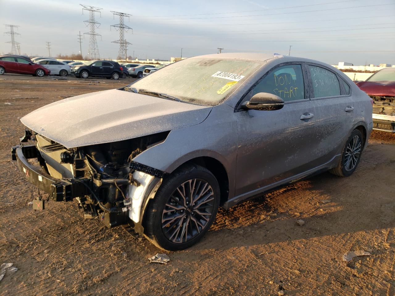 2023 KIA FORTE GT LINE VIN:3KPF54AD5PE684212