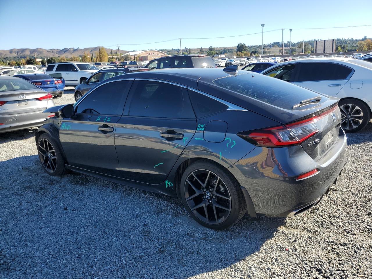 2022 HONDA CIVIC SPORT TOURING VIN:19XFL1H86NE009219