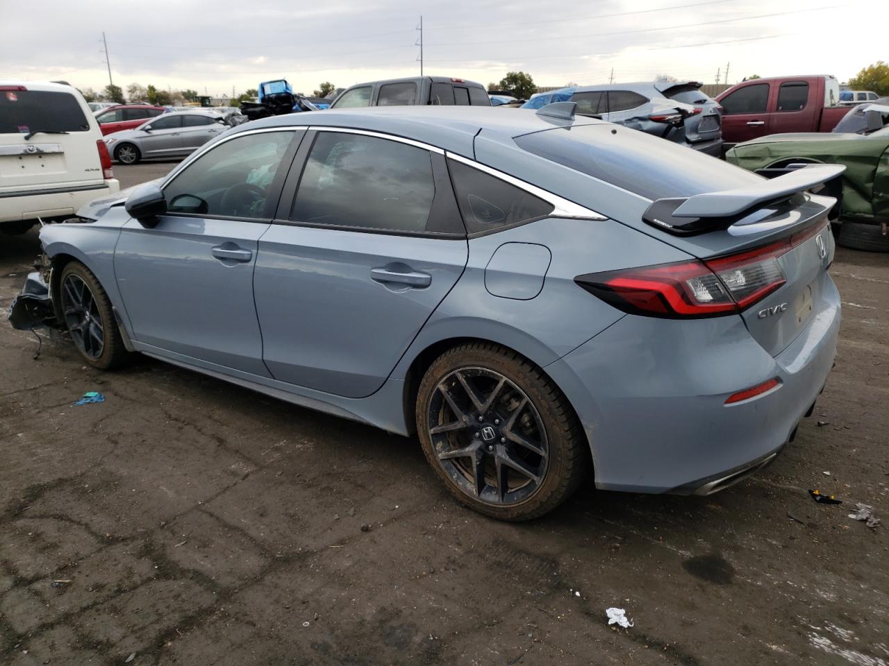 2022 HONDA CIVIC SPORT TOURING VIN:19XFL1G81NE000221
