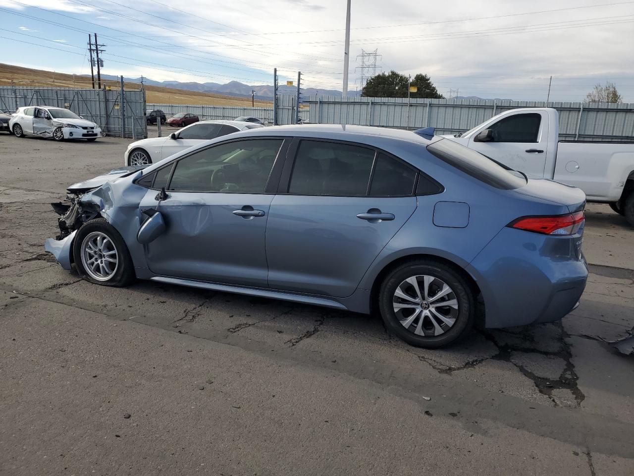 2022 TOYOTA COROLLA LE VIN:JTDEAMDE6NJ046112