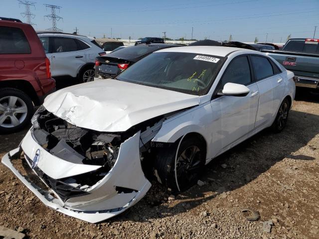 2021 HYUNDAI ELANTRA SEL VIN: 5NPLS4AG5MH009313