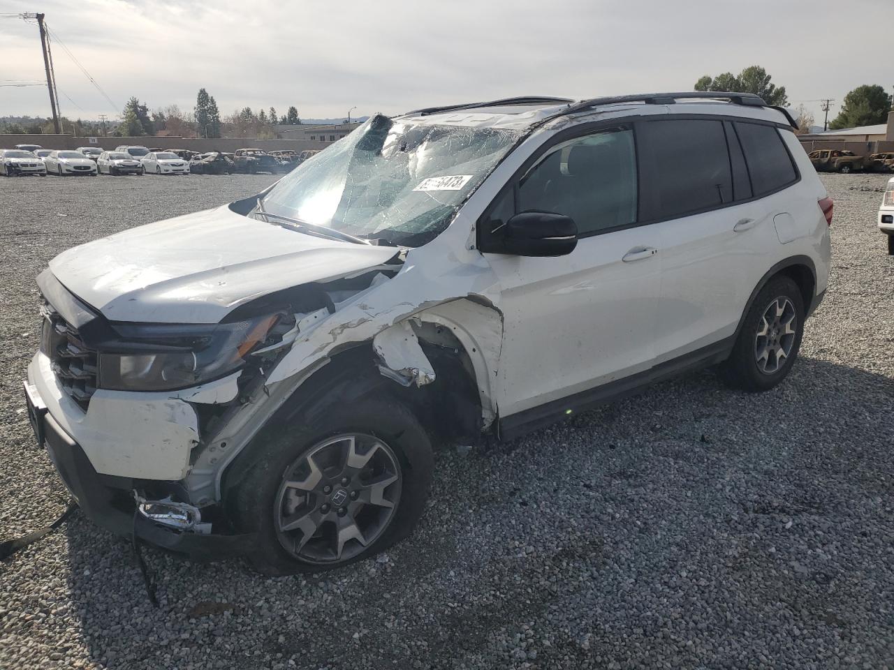 2022 HONDA PASSPORT TRAIL SPORT VIN:5FNYF8H60NB014983
