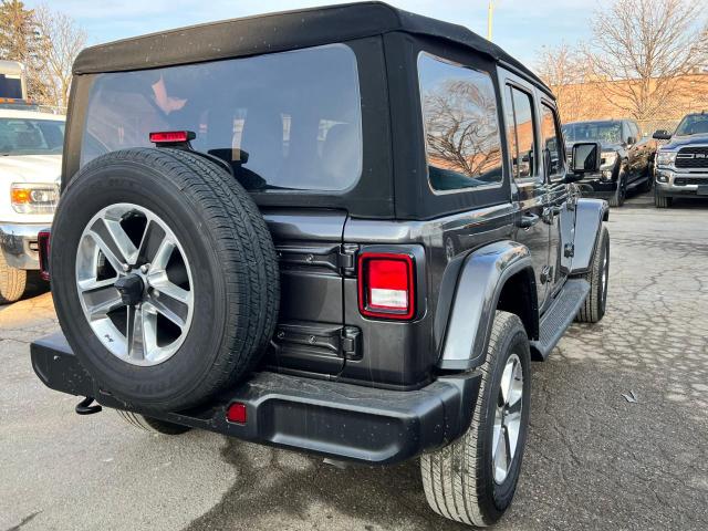 2021 JEEP WRANGLER UNLIMITED SAHARA VIN: 1C4HJXEN1MW812097