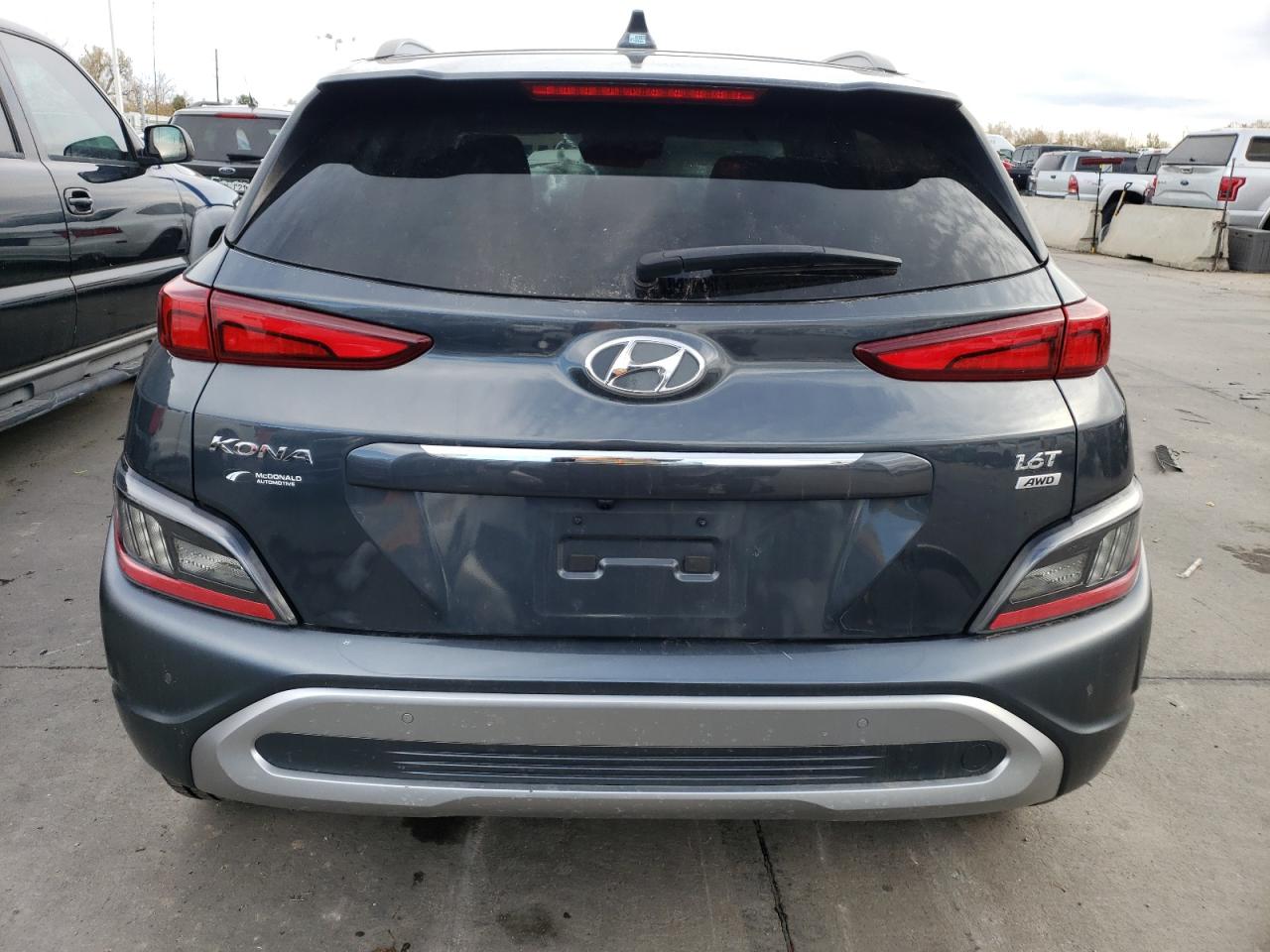 2022 HYUNDAI KONA LIMITED VIN:KM8K5CA32NU928912