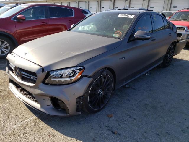 2021 MERCEDES-BENZ C 43 AMG VIN: W1KWF6EB9MR613392