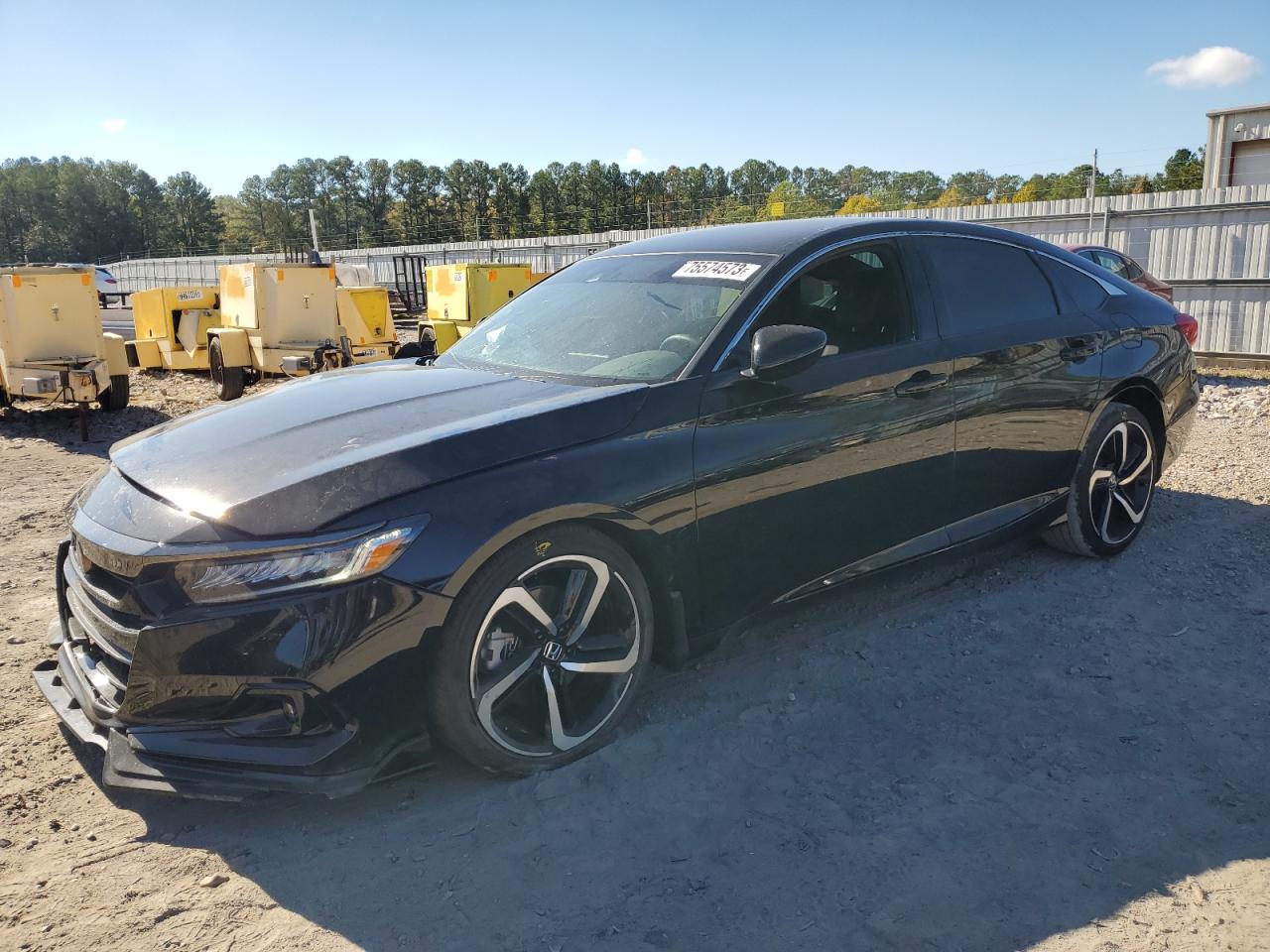 2022 HONDA ACCORD SPORT VIN:1HGCV1F31NA113836