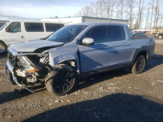 2022 HONDA RIDGELINE RTL VIN:5FPYK3F72NB018437