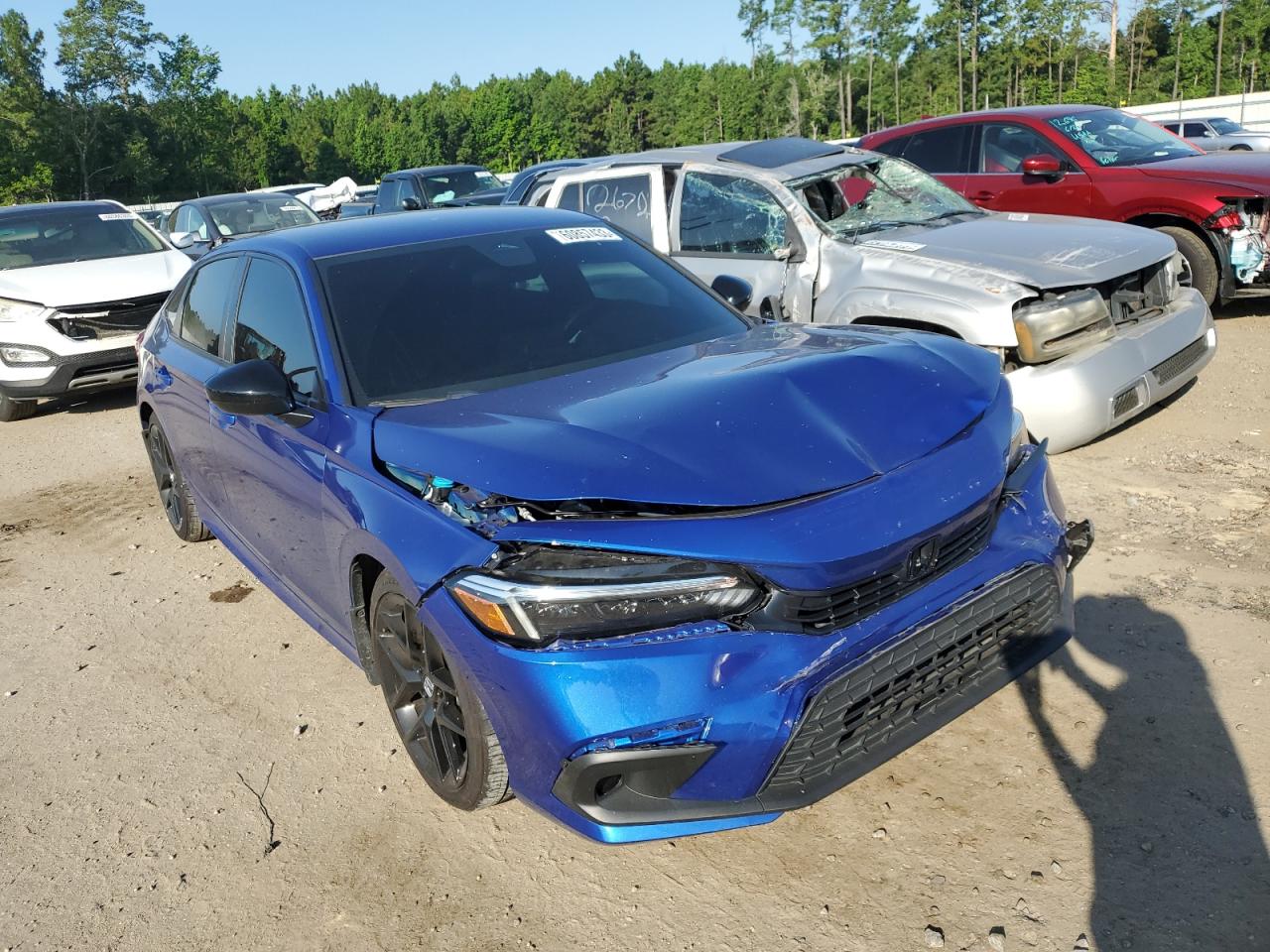2022 HONDA CIVIC SPORT VIN:2HGFE2F5XNH569842