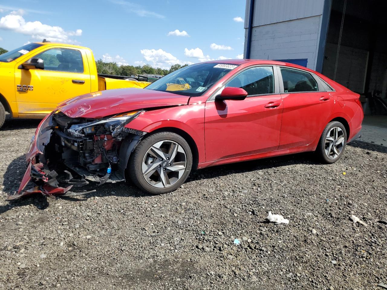 2023 HYUNDAI ELANTRA SEL VIN:KMHLS4AG4PU407991