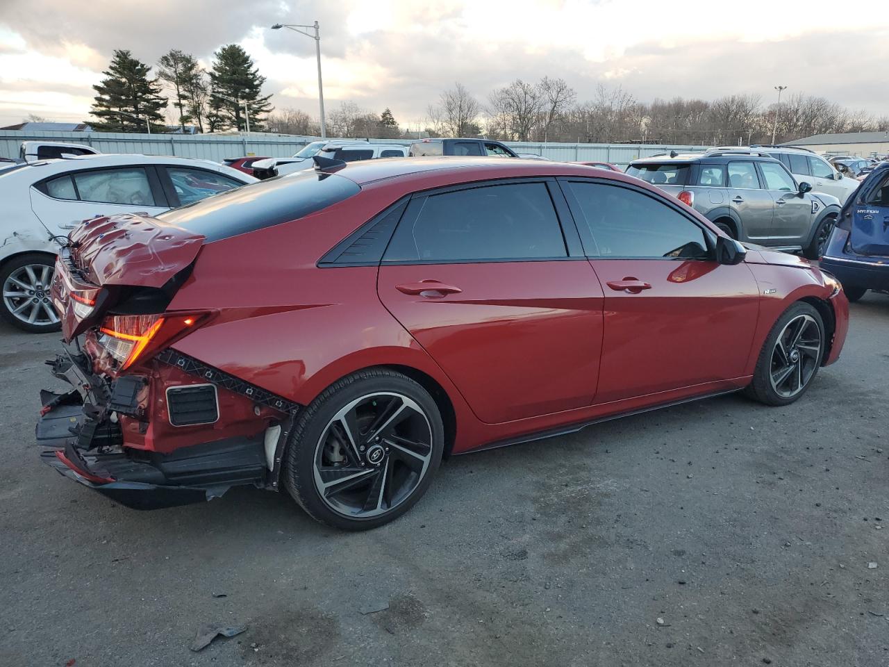 2023 HYUNDAI ELANTRA N LINE VIN:KMHLR4AF6PU416131