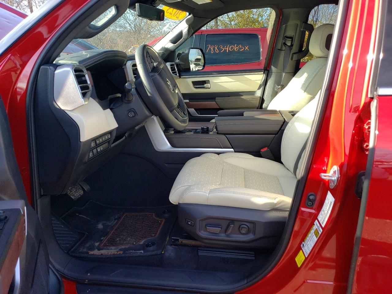 2023 TOYOTA TUNDRA CREWMAX PLATINUM VIN:5TFMC5AB6PX002469