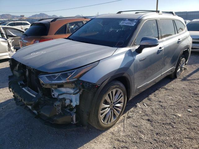 2021 TOYOTA HIGHLANDER HYBRID PLATINUM VIN: 5TDFARAH9MS006611