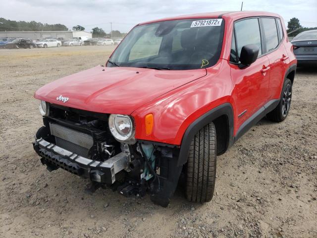 2021 JEEP RENEGADE SPORT VIN: ZACNJCAB6MPM46252