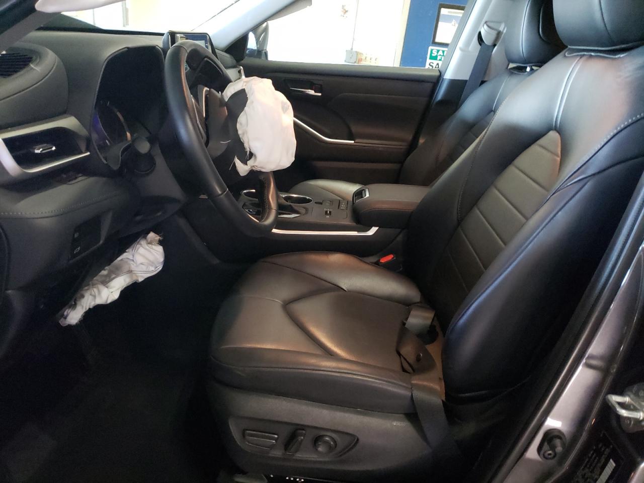 2022 TOYOTA HIGHLANDER HYBRID XLE VIN:5TDGBRCH1NS558877