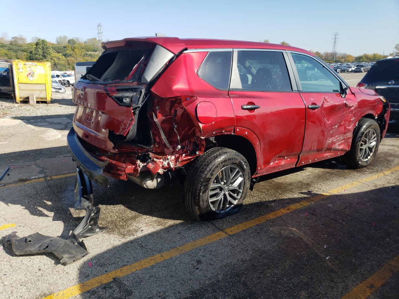 2022 NISSAN ROGUE S VIN:5N1BT3AB9NC714034