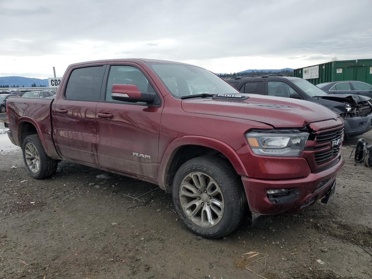 2022 RAM 1500 LARAMIE VIN:1C6SRFJT2NN455007