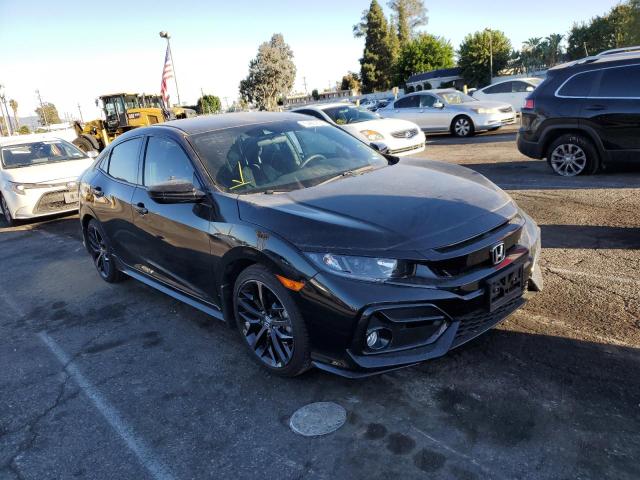 2021 HONDA CIVIC SPORT VIN: SHHFK7H45MU424557