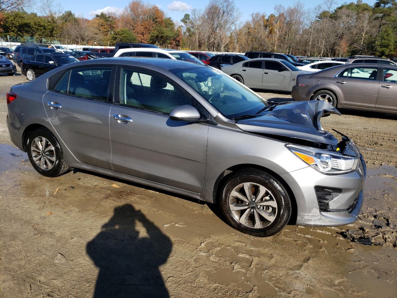 2022 KIA RIO LX VIN:3KPA24AD7NE458172