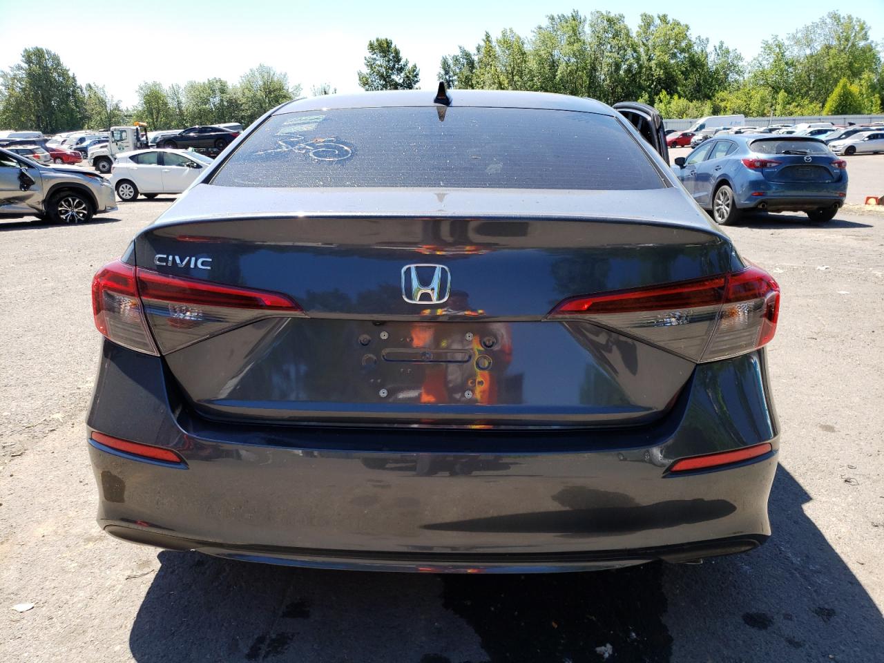 2022 HONDA CIVIC EX VIN:2HGFE1F74NH327446