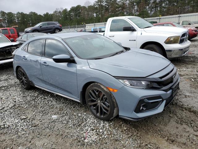 2021 HONDA CIVIC SPORT VIN: SHHFK7H48MU202806