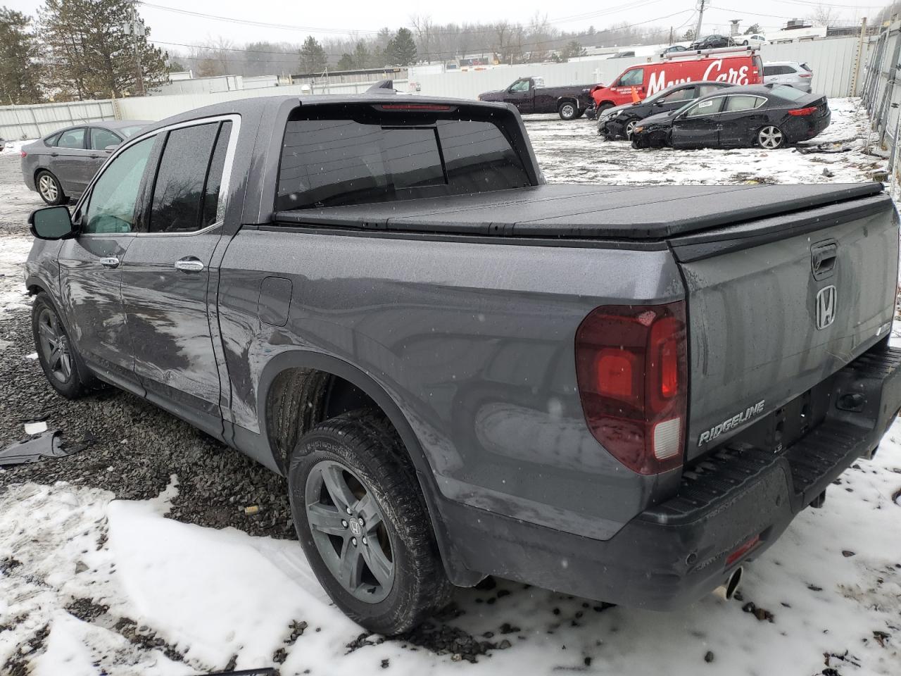 2022 HONDA RIDGELINE RTL VIN:5FPYK3F70NB009431