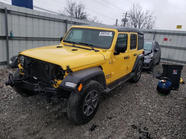 2021 JEEP WRANGLER UNLIMITED SPORT VIN: 1C4HJXDN5MW515772