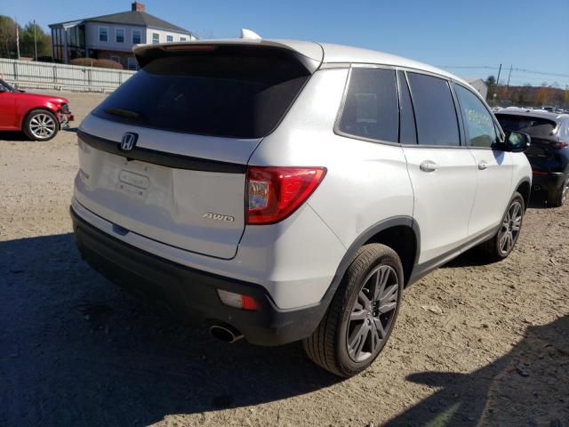 2021 HONDA PASSPORT EXL VIN: 5FNYF8H54MB010957