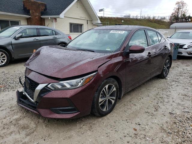 2021 NISSAN SENTRA SV VIN: 3N1AB8CV3MY323641