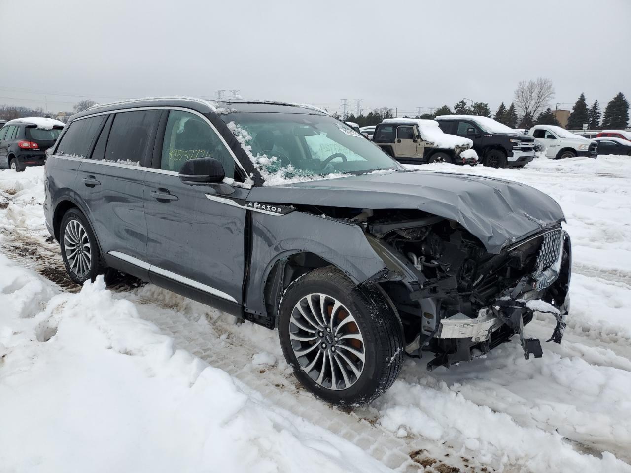 2022 LINCOLN AVIATOR RESERVE VIN:5LM5J7WC4NGL16991