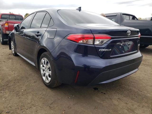 2021 TOYOTA COROLLA LE VIN: 5YFEPMAE0MP187643