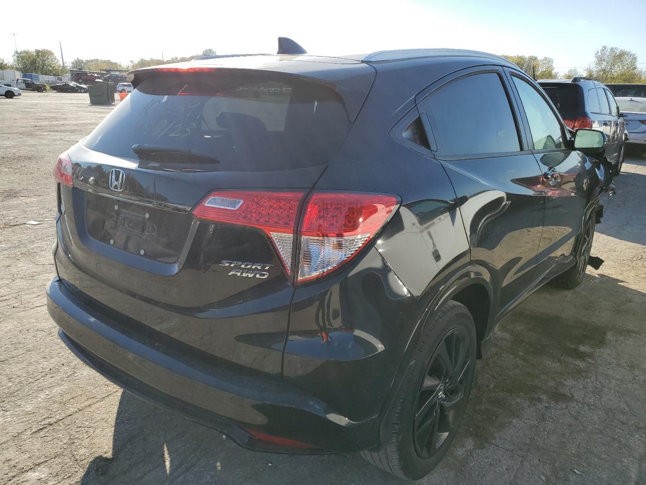 2022 HONDA HR-V SPORT VIN:3CZRU6H18NM767718