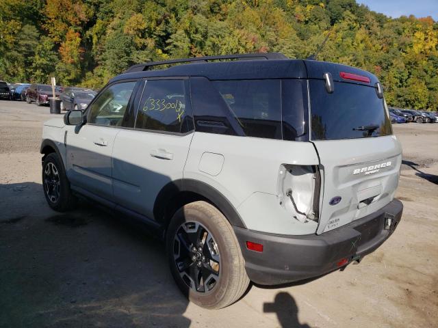 2021 FORD BRONCO SPORT OUTER BANKS VIN: 3FMCR9C68MRA88644