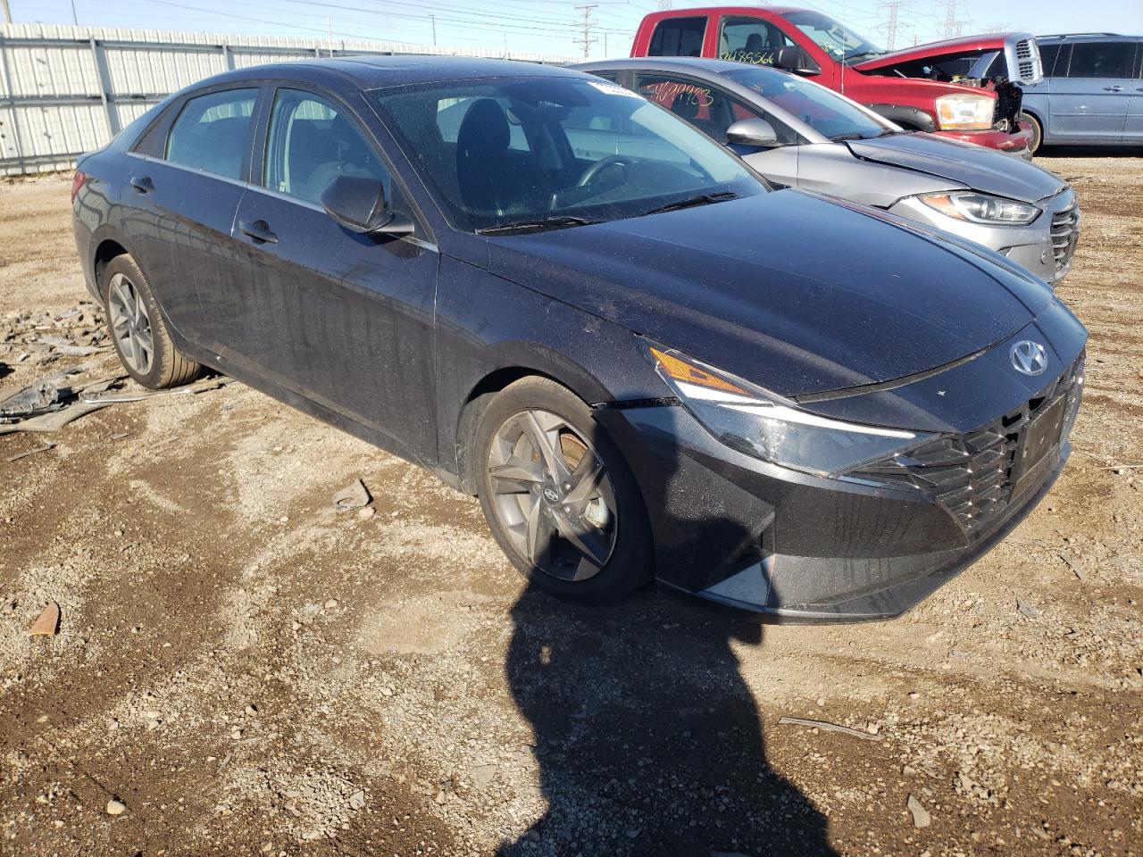 2022 HYUNDAI ELANTRA SEL VIN:5NPLN4AG9NH073332